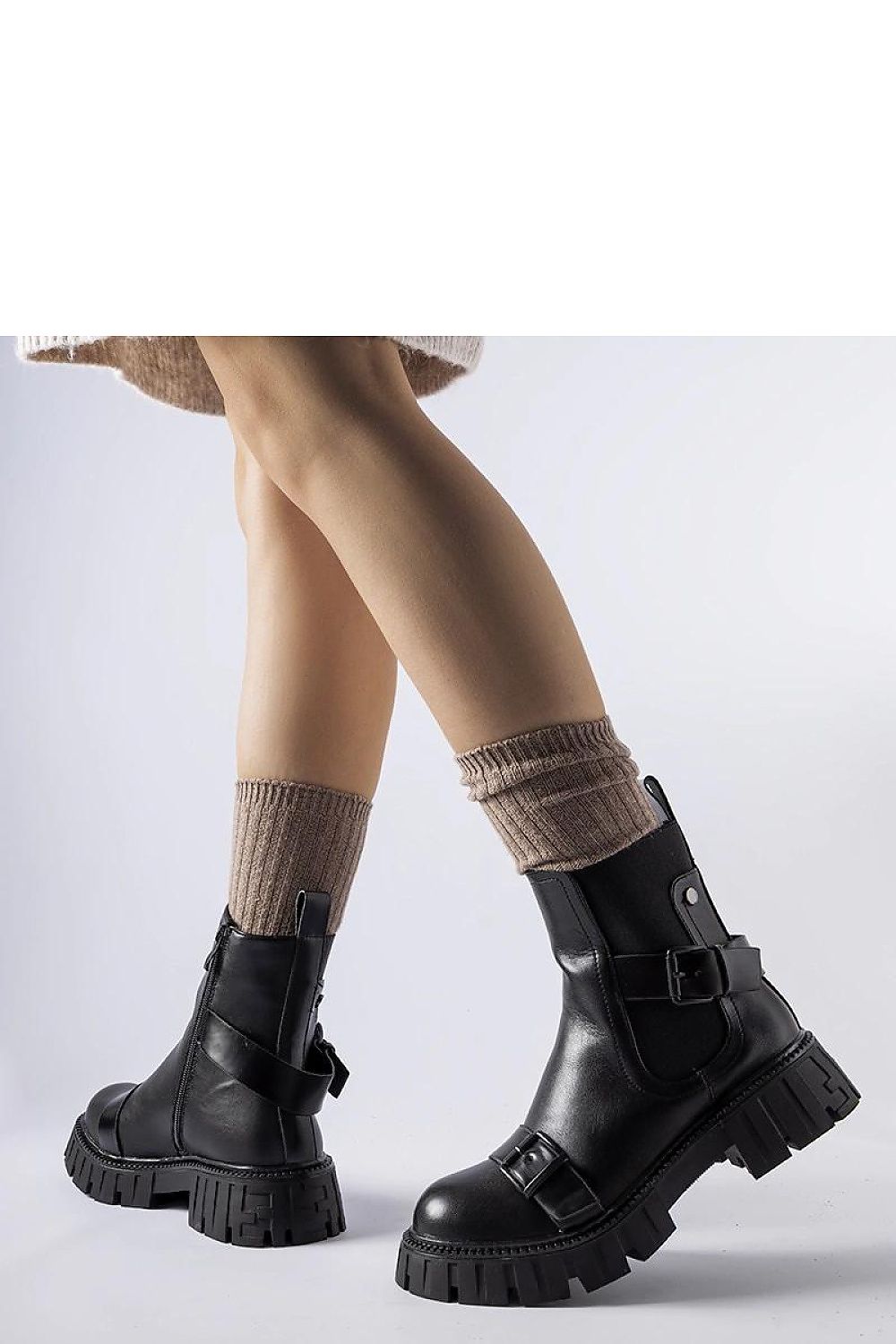 Laarsjes op sleehak model 205078 Solea